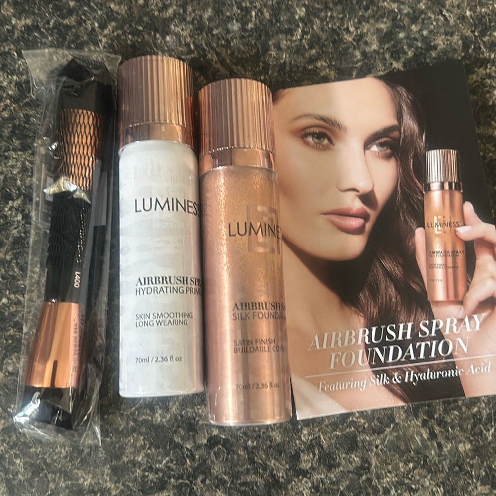 New Luminess  Airbrush spray silk foundation Starter Kit